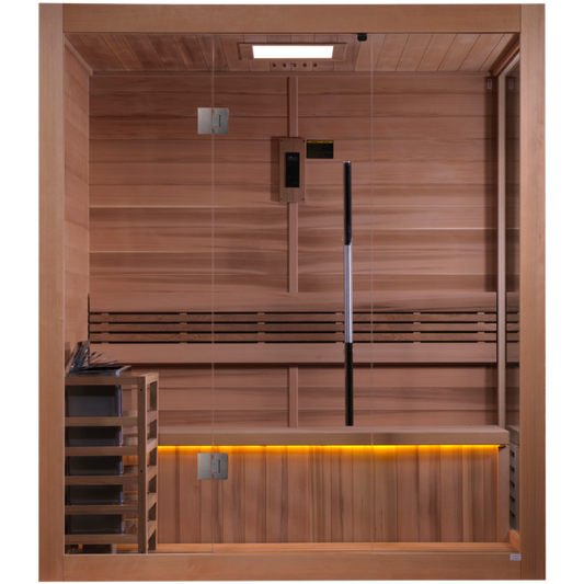 Fierce 3-Person Traditional Indoor Sauna