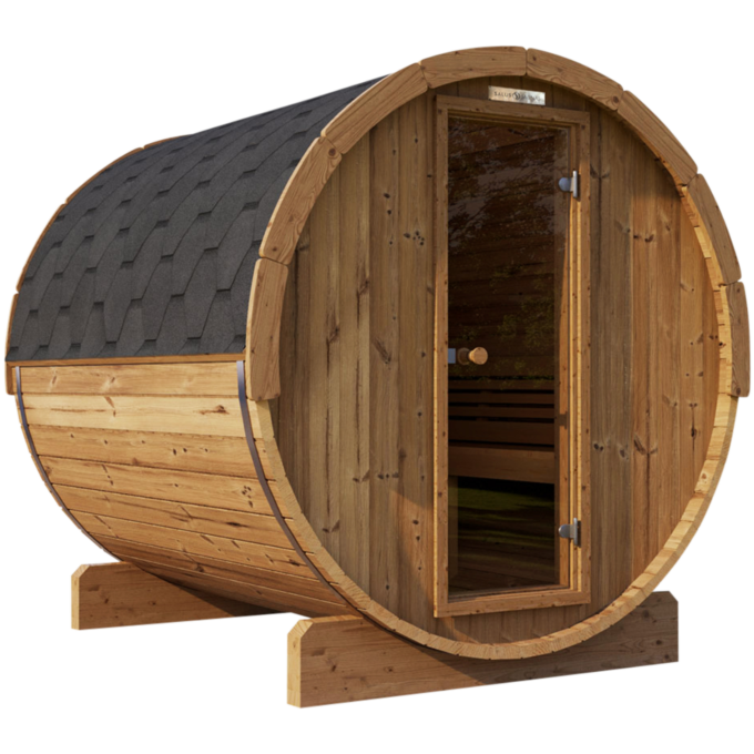 Sublime 6-Person Barrel Sauna