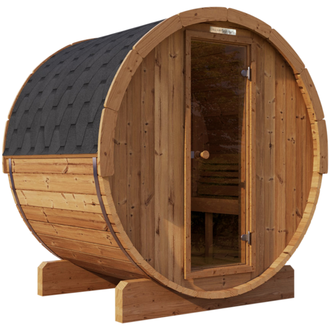 Compass 2-Person Barrel Sauna