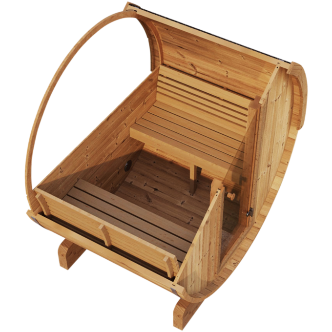 Compass 2-Person Barrel Sauna